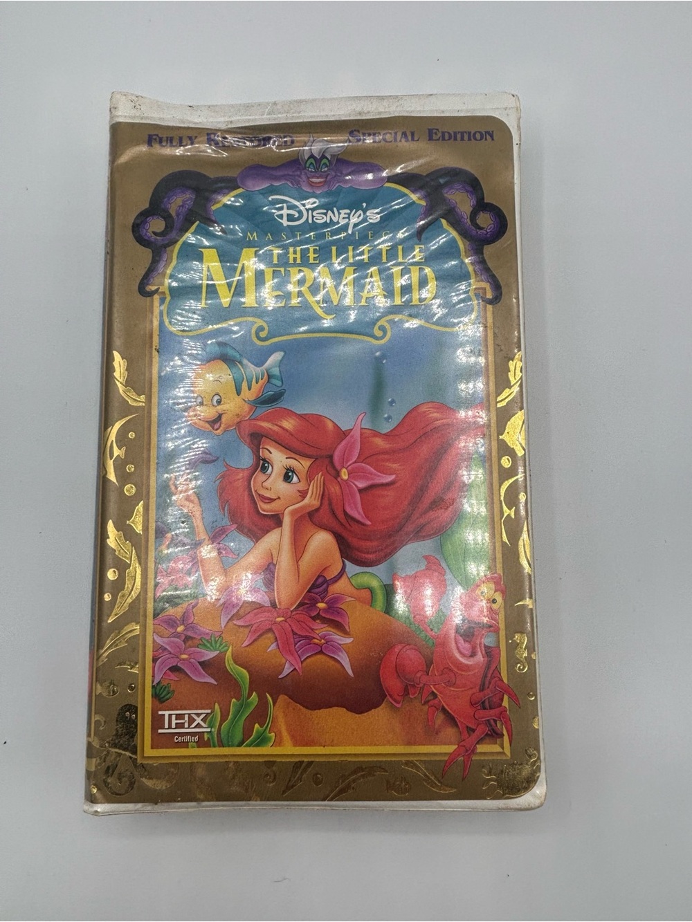VHS Special Edition Walt Disney The Little Mermaid Clamshell Case
